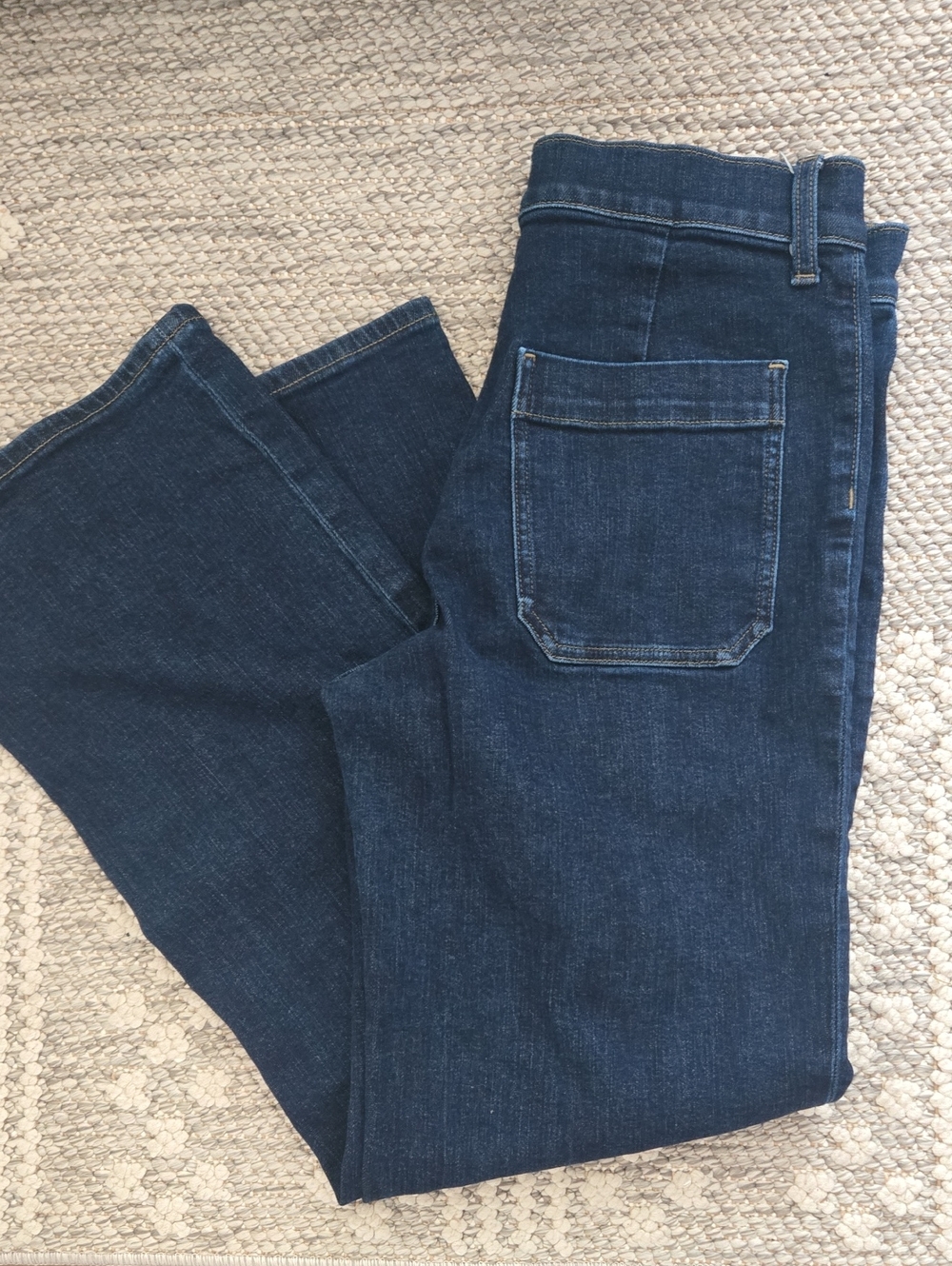NEW J Crew Slim Wide Leg Jeans 28 Sailor Premium Denim Summer Style - Picture 9 of 12